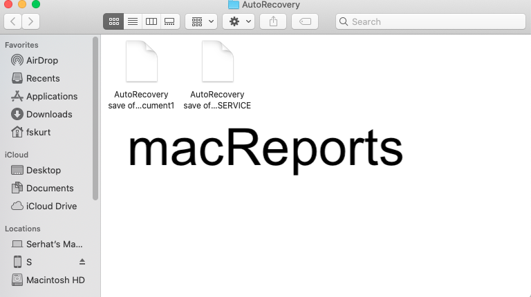 search for word mac